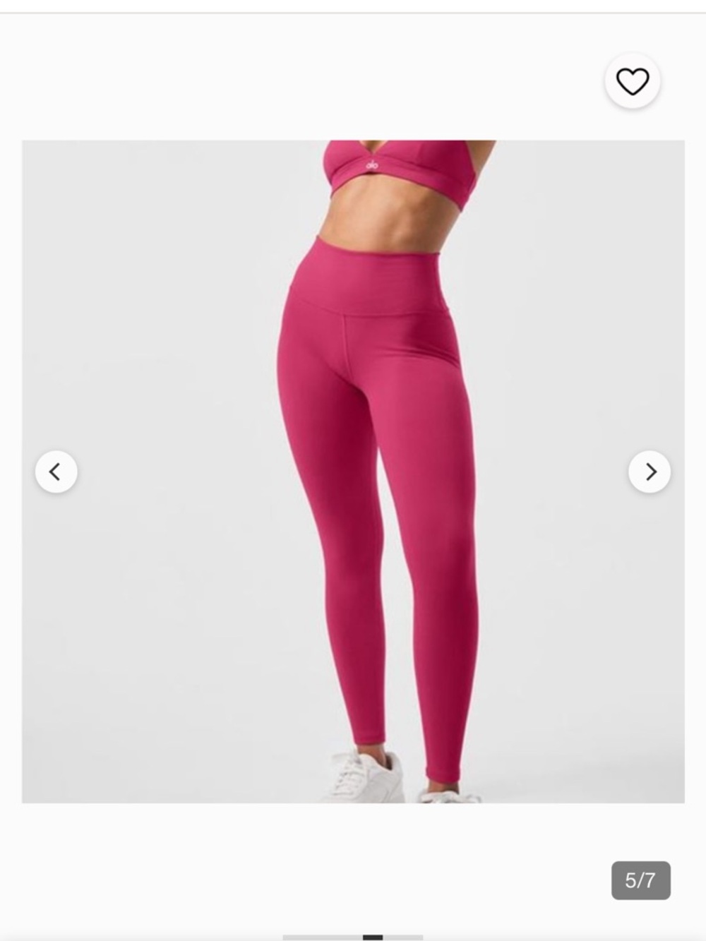 ALO Yoga Hot Summer Crush Airbrush 7/8 Leggings
